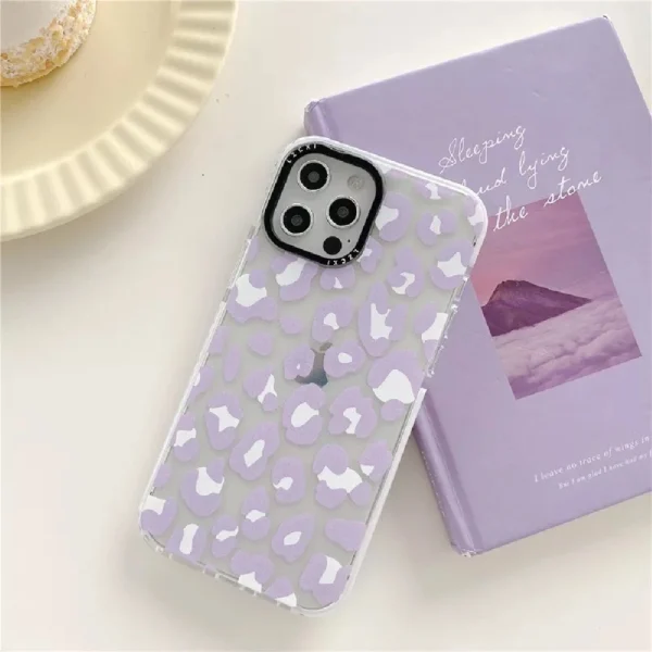 Purple Leopard Case